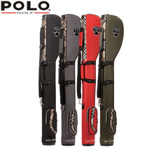 polo golf bag mens and womens plaid gun bag can hold 6-7 clubs to carry easy multi-color
