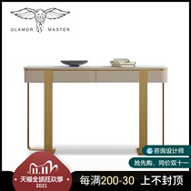 Light luxury porch cabinet Villa living room household locker home stainless steel designer porch cabinet simple modern