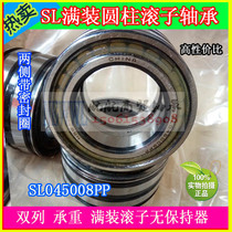 Double row full complement cylindrical roller bearing Heavy duty bearing SL04-5005PP NNCF5005 Size 25*47*30