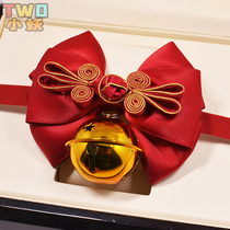 Dog Cat bow tie Corgi Gentleman bow Pet Shiba Inu Medium dog collar Wedding festive wedding jewelry