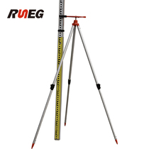 Level gauge aluminum alloy Tower ruler bracket clip tripod triangle support to center rod bracket prism rod bracket