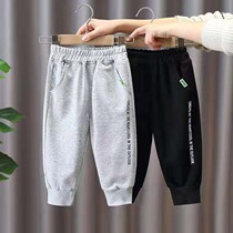 Boys pants spring and autumn 2021 new childrens foreign style winter trousers boys fashionable sports casual pants Joker