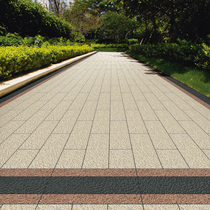 Garden floor tiles Villa outdoor yard Garden floor tiles Non-slip antique brick Fire board PC square brick paving stone