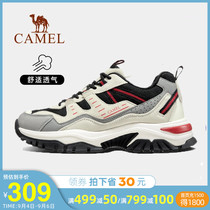 Camel outdoor hiking shoes mens 2021 Autumn New wear-resistant non-slip hiking shoes flexible low-top sneakers women