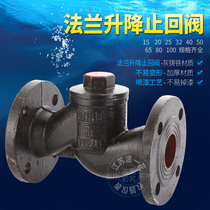 Direct selling H41T pump room fire steam pipe cast iron horizontal check valve flange lift check valve