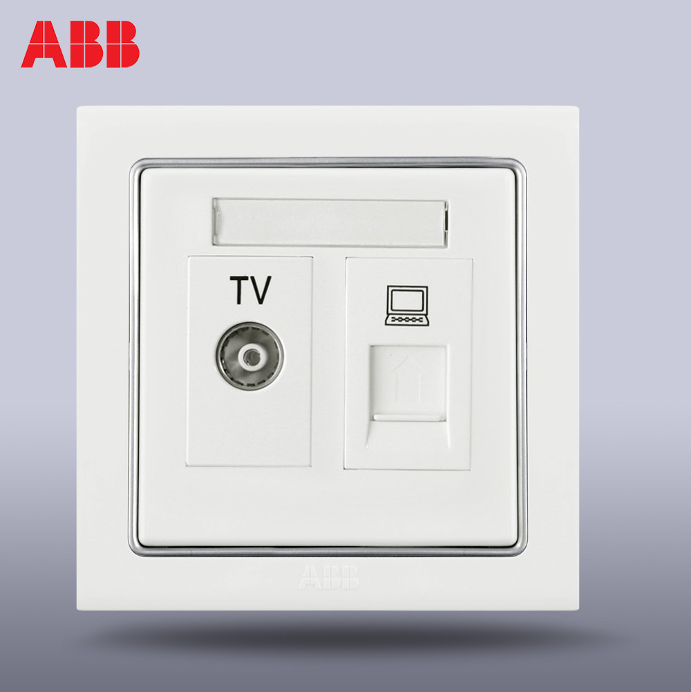ABB switch socket panel ABB switch ABB socket Dening binary/TV computer socket AN325