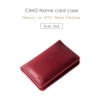 CIMO leather business card holder bag box bank card holder mens and womens business card bag gift gift gift carry