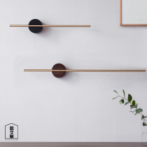 Hanging towel rack free toilet Nordic simple creative telescopic towel bar kitchen bathroom Net red hand towel rack