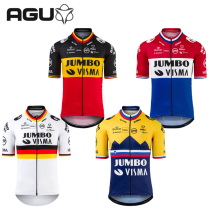 AGU JUMBO-VISMA Treasure Team Roglic Slovenian National Champion Shirt Riding