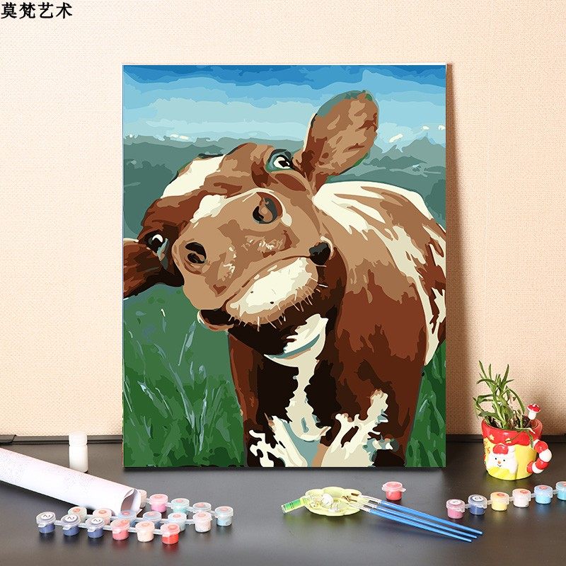 牛数字油画-牛数字油画促销价格、牛数字油画品牌- 淘宝
