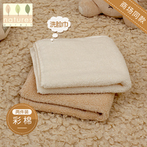 British natures purest two-pack baby wash towel colored cotton sweat towel baby handkerchief baby saliva towel