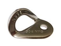 304 stainless steel thickened rock climbing hanging sheet Probe Hole hanging sheet speed drop hanging sheet Escape Hanging Sheet Relief Hanging Piece M10