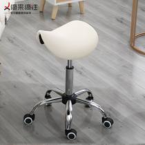 Lean back and lean back Beauty stool Technician chair Lift adjustable saddle chair Nail stool Big stool Rotating chair