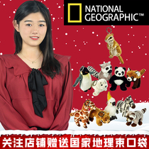 National Geographic Surrounding Toys Animal Keychain Pendant Ornaments Doll Christmas Tanabata Birthday Gift