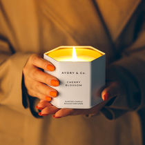 US imported AYDRY CO minimalist hexagonal scented candle coconut wax smoke-free bedroom soothe the nerves to help sleep