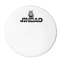 Jinbao with label 28 inch inch marching drum skin magnetic white drum skin tape label