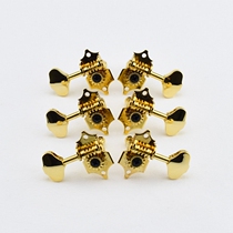 Imported folk guitar Vintage retro string button head button string curler