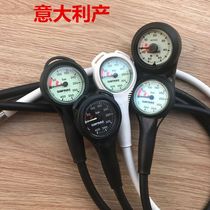  Diving barometer Imported from Italy One-piece table residual pressure gauge Two-piece cylinder pressure gauge three-piece table