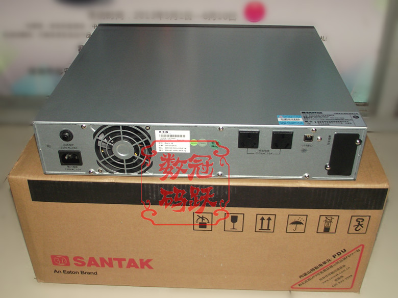 Shante UPS Uninterruptible Power Supply C1KR Rack/1KVA/800W/Built-in 2 9AH/2U