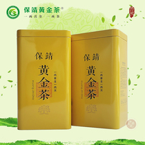 (Hot recommended) Xiangxi Baojing Golden Tea 2021 New Tea before the rain Hunan Fried Green Tea Strong Alcohol Back to Gan