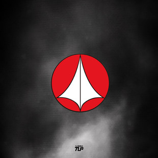 TLP reflector sticker space fortress Robotech Macrotona defalan logo classic animation waterproof sticker