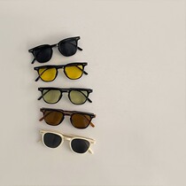 Japan FRUORUO childrens sunglasses spring summer new decorative glasses male and female child princess baby foreign air sunglasses