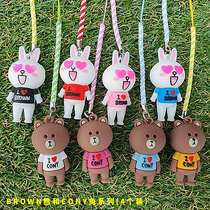 Korean GOLF cartoon ornaments GOLF ball tee anti-loss accessories