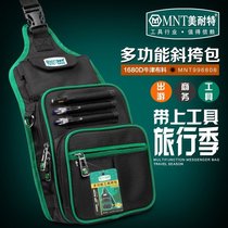 German Beauty Resistant Kit Single Shoulder Bag Satchel Oxford Cloth Multifunction Backpacker Repair Travel Bag Stationery Bag