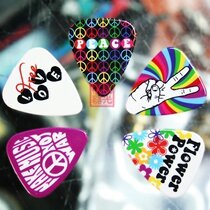 Five pieces of Groverallman Electric Guitar Plus-size Thumbs Dial for the folk Guitar It Dial the Besbe Division