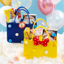 Felt tote bag custom shot link Warm reminder Custom products do not support no reason to return