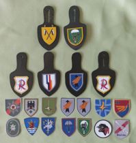 Gynecological products: West Germany German Federal Defense Force chest hanging leather card