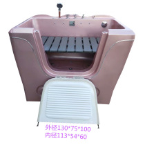 Large dog pet SPA machine Big dog SPA tub massage bath pool bubble bath surfing pet bath machine