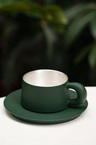 16 open small exquisite luxury ins wind Nordic ceramic hand punch household simple Italian coffee cup mug