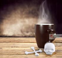 Wonder shape silicone tea maker skull fun silicone tea food grade silicone material skull tea bag