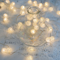 Recommended SwanLace beautiful pearl-like bright beads broken crack copper wire lamp festival Christmas tree decorative lights string lights