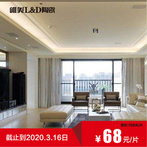 Aesthetic all-porcelain matte brick LSH8018 Mo Ti 800*800