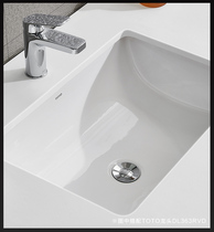 TOTO bathroom recessed square ceramic basin LW2516B household wash basin basin Basin