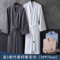 Bathrobes men and women couples Four Seasons universal five star hotel cotton dressing robe 2021 ladies new fashion