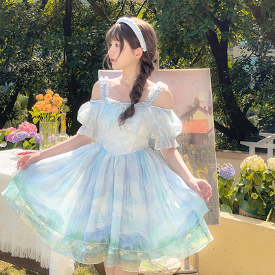 taobao agent Dress for princess, summer genuine skirt
