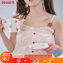Original Mori female tribe romantic lace sexy sweet little camisole top short summer inner outfit 2022 new model