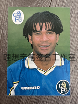 Gullit Gullit white card official card Chelsea 97-98 season Dutch Three Musketeers World Cup