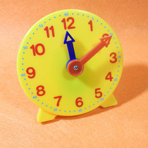 Childrens linkage clock toys kindergarten early education understanding time Teaching Aids Clock Face Clock model 3-6 years old mathematics