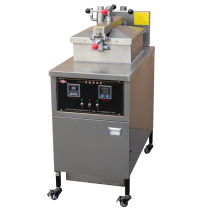 Red United Stainless Steel Electric Heating Fried Chicken Oven Commercial American Pressure Fryer Beijing Style High Pressure Fried Chicken Stove
