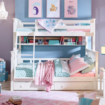 x.m. B childrens furniture solid wood bunk bed minimalistic white pine level bunk beds and a bunk bed as well as pillow childrens cots