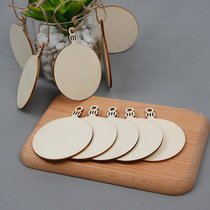 Wooden tag blank handwritten temple scenic area blessing wishing card activity listing laser lettering logo small wooden tag