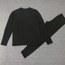 (MEN AND WOMENS SUIT) 100%Merino BEAUTIFUL NORMELINU WOOL THICKENED Undershirt Round Collar Warm