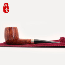 New Italian atmosphere Don Carlos musician handmade seigangmu pipe silver ring three notes