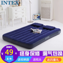 INTEX单人充气床垫 旅游出行床垫 气垫床 家用室内户外折叠床双人
