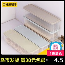 Xinjiang delivery noodle preservation box rectangular transparent kitchen daily use with lid refrigerator food storage box