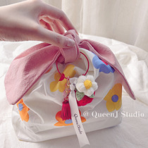 QueenJ Studio homemade lunch box bag to work with lunch bag treasure mother storage bag Japanese lunch bag